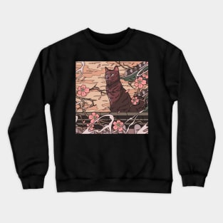 Cat Look to The Sky Crewneck Sweatshirt